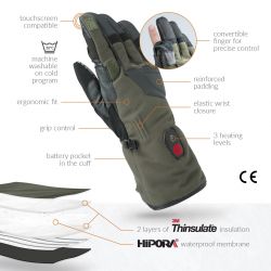 eulenauge.ch: 30Seven Jagdhandschuh beheizt