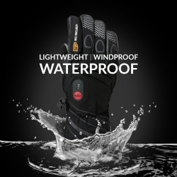 30Seven Beheizbare Fahrradhandschuhe Race